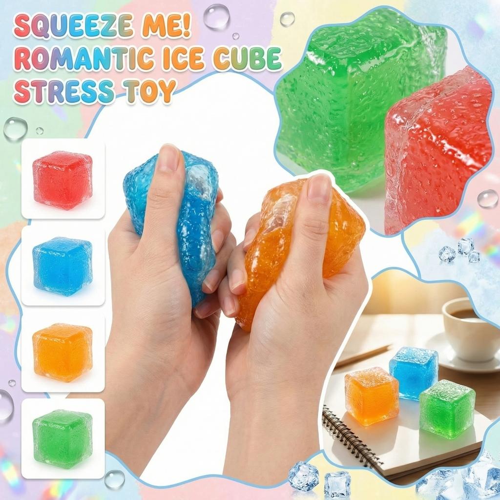 Ледяная Мальтоза Замешивание Медленная Игрушка для Снятия Стресса
