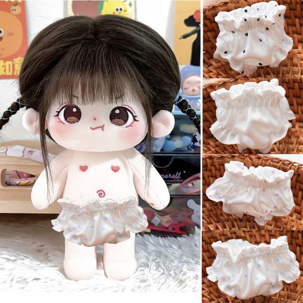 Многостилевое вязаное нижнее белье с кружевом для хлопковых кукол 10 см/для кукол-животных 13 см