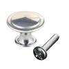 Stainless Steel Comfortable And Durable Furniture Knobs For Cabinet Or Cupboard Handles Round Stainless Steel Knobs