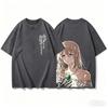 Аниме-любительница Violet Evergarden Стирка Футболки Одежда на весь год Личность Одежда Большие размеры Унисекс Уличная мода Модные Парные