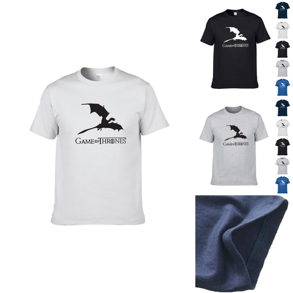 Game Of Thrones Mother Of Dragons Men Adult Short Sleeve T Shirt Soft Cotton Blend