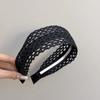 Straw Wide Woven Headband Hollow-Out Weave Braided Headband Women Woven Hair Hoop  Summer Vacation
