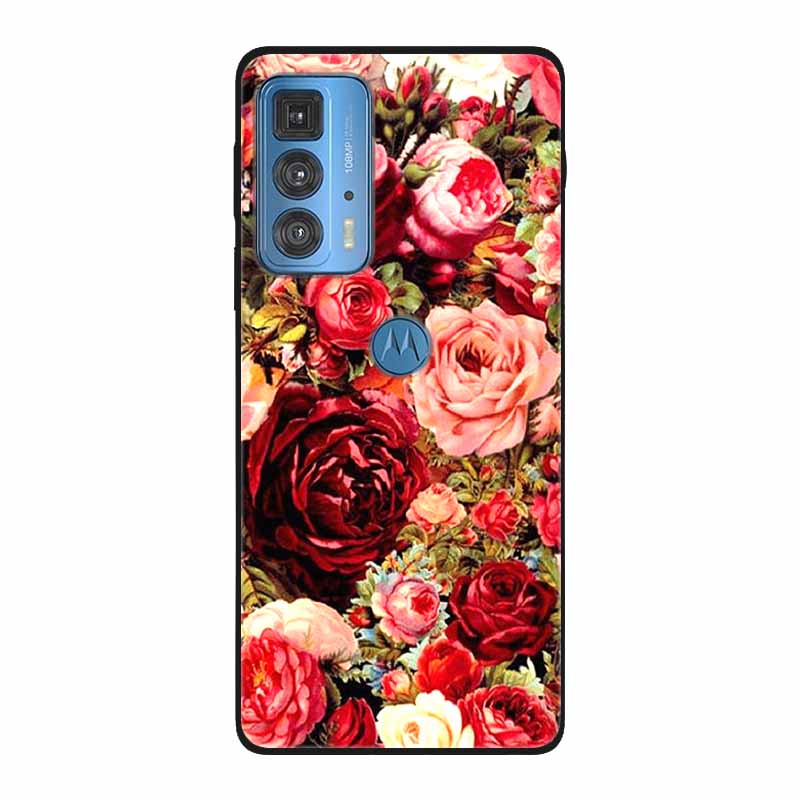 Чехол для Motorola Moto Edge 20 Pro Lite 5G, противоударный, из мягкого силикона TPU, задняя крышка для Moto Edge20 Fusion Pro, чехлы для телефона, милые