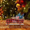 3pcs/set DIY Christmas Wooden Car Decorations Cartoon Christmas Car Ornament  Christmas