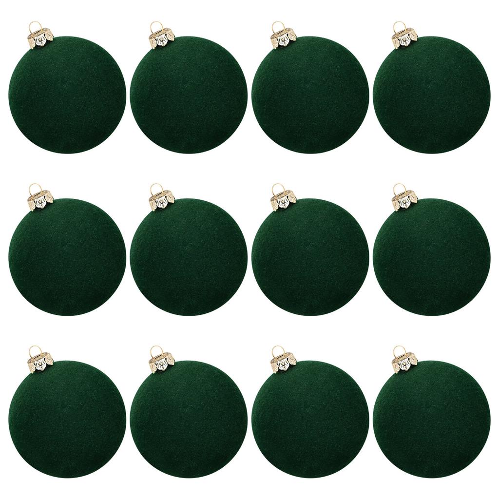 Felt Christmas Ornaments Set 2025 New Arrival Soft Balls Decorations for Christmas Tree Holiday Party Supplies