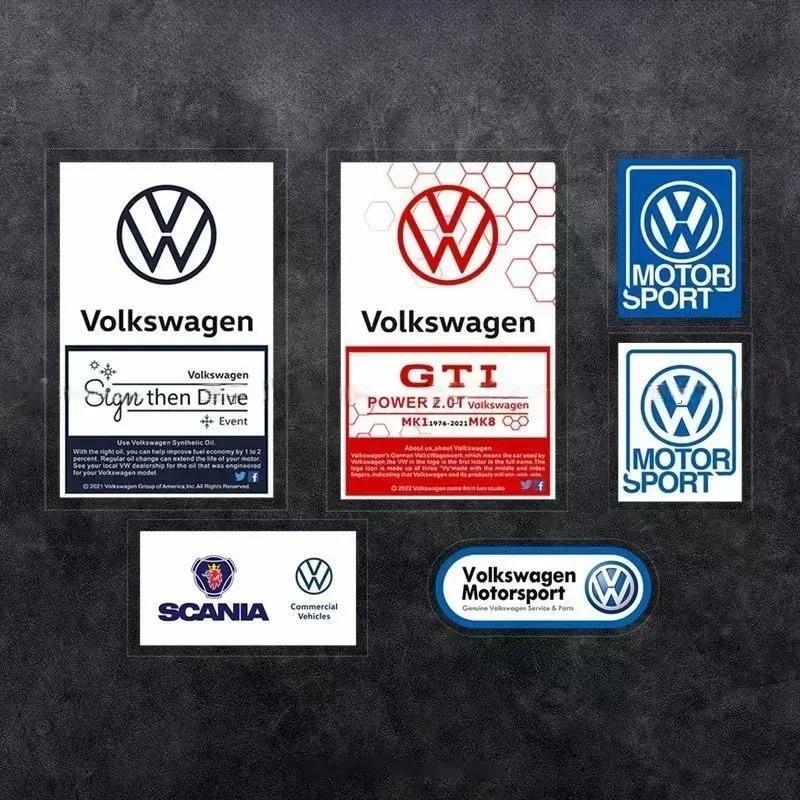 2026 Горячие Для Volkswagen VW JDM Статические Наклейки на Стекло Фары Автомобиля Для Volkswagen Golf 5/6/7/7.5 Passat Polo Magotan Touran Scirocco