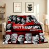Grey'S Anatomy Season Seven Flannel Blanket Throw Blanket Soft Warm Sofa Bed Camping Car home Decor Unique Christmas Gift C93013
