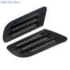 2 шт./компл. автомобильный боковой воздушный поток дефлектор для крышки отверстия крыла впускная решетка воздуховод украшение ABS пластиковая наклейка
