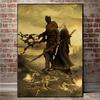 Современный игровой постер, украшение Темных душ на холсте, настенные художественные постеры и принты, произведения искусства для комнаты мальчика, дома, Куадрос, без рамки