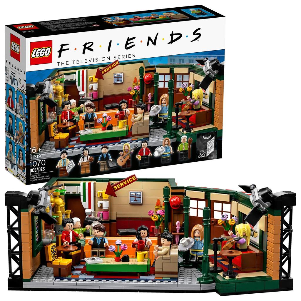Конструктор LEGO Friends Идеи Центральный Перк 7 новых минифигурок Сентябрь 2019 Игрушки Подарок на День Рождения Рождество 21319 1070 деталей