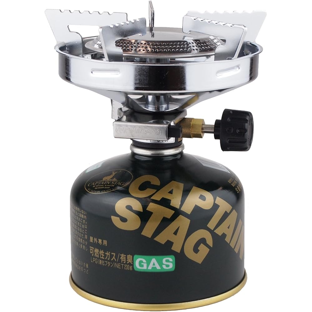 Маленькая газовая горелка Captain Stag (с корпусом) М-7901