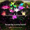 Outdoor Solar Lily Flower Garden Stake Light