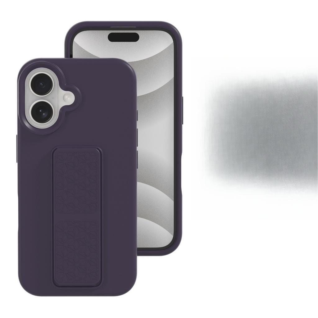 Подходит для Ip16promax Жидкий силиконовый ремешок-подставка, Защитный чехол однотонного цвета для Apple 15/14