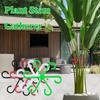4Pc Plants Stem Support Climbing Houseplant Stand Plastic Trellis Easy Installation Vine Plants Trellis for Indoor Outdoor Plant