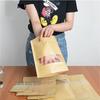Kraft Paper Stand-Up Food Storage Bags with Frosted Window