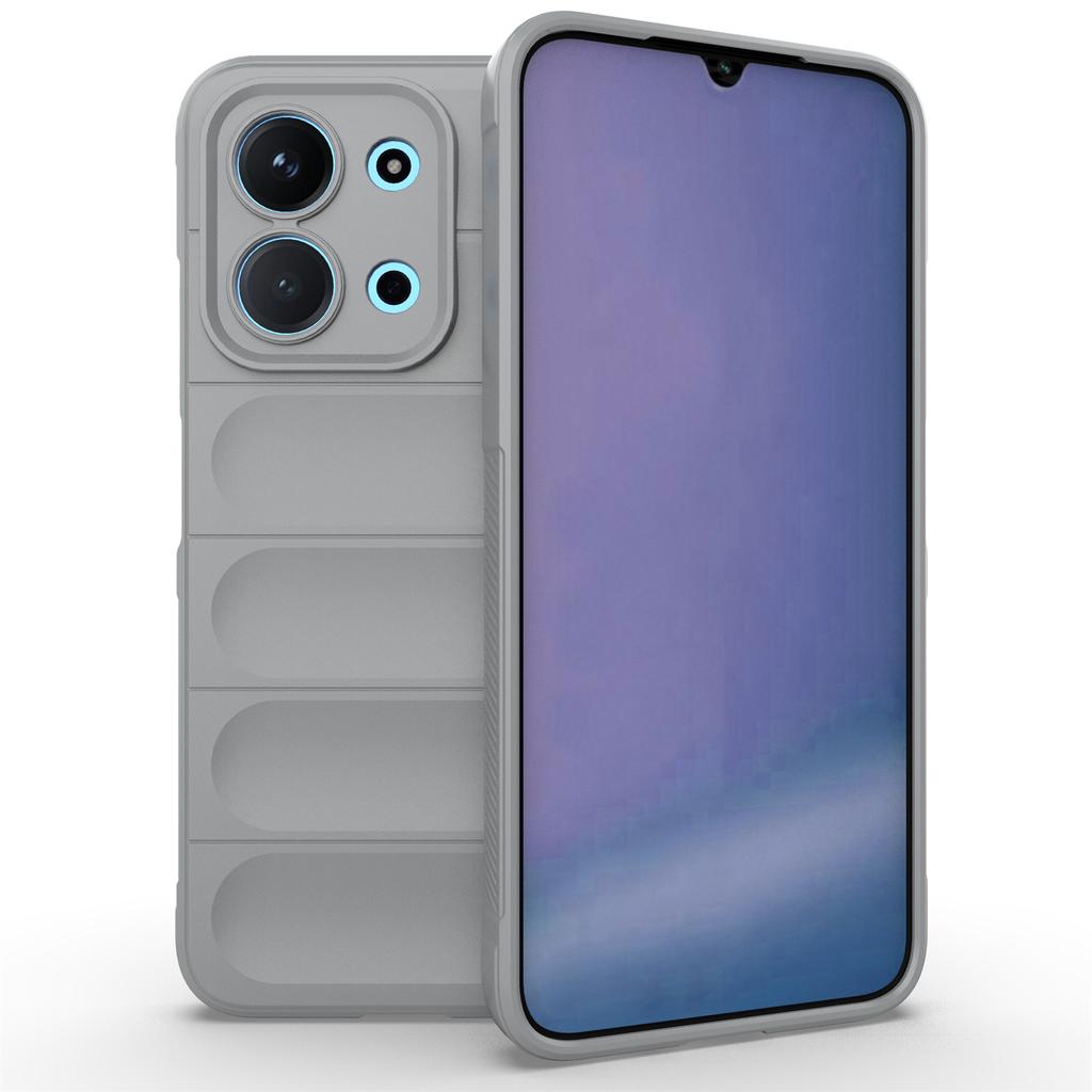 Для Xiaomi Redmi 15C 4G (Глобальный) (171 мм)/Poco C85 4G (171 мм) Противоударный чехол Мягкий ТПУ Прочный чехол на заднюю панель телефона