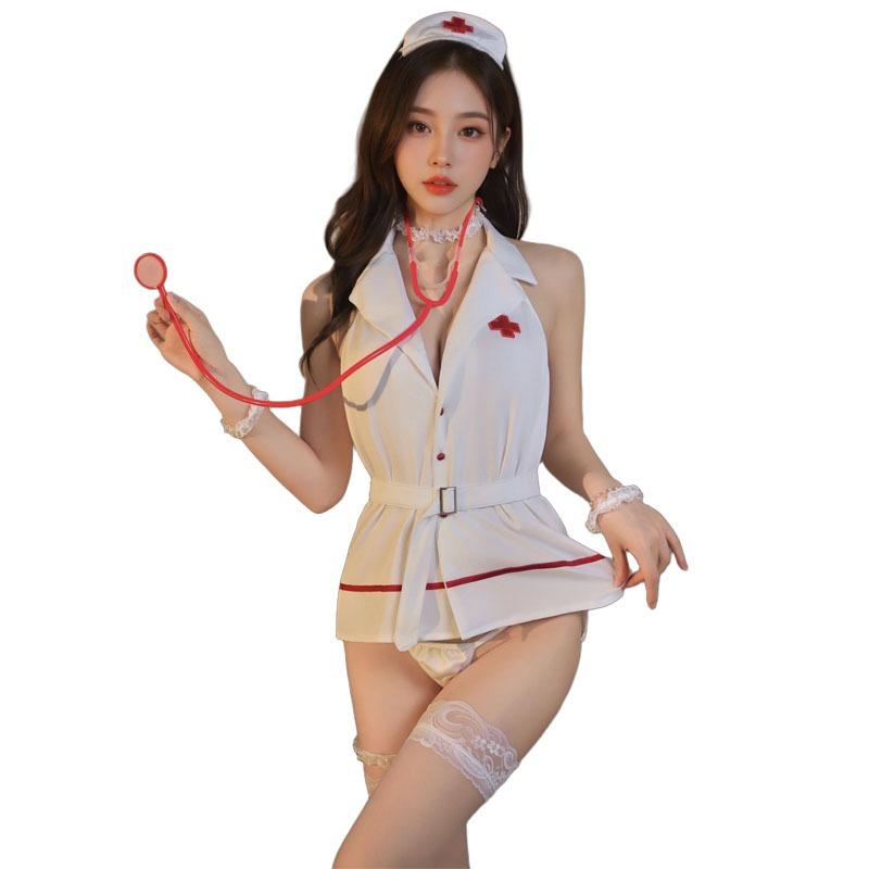 Sexy lingerie passion suit plus size nurse sexy teasing uniform cute emotional fun lingerie sexy