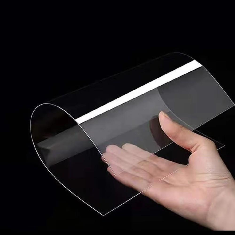 10 шт. DIY Цветная фильтрующая гелевая пленка A4 Прозрачный прозрачный ПВХ лист Толщина 0,3 мм Цветной ацетатный лист