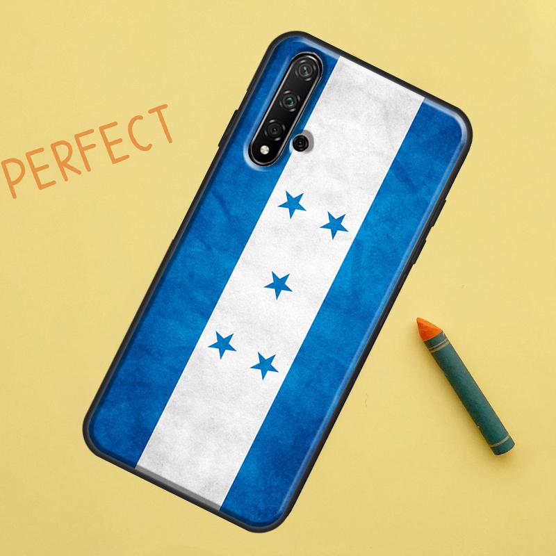 Honduras Flag For Huawei Nova 5T 9 10 SE 7i 8i 11i 12i Y60 Y61 Y70 Y72 Y73 Y90 Y91 P20 P30 P40 Lite Case