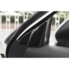 Cover Trim A Pillar Front Triangle Wood Grain Black For Toyota Camry 2018-