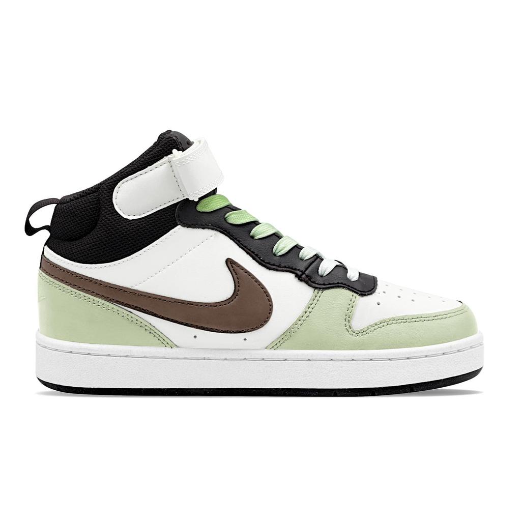 Nike Court Borough 2 Springtime Romantic, Mint Chocolate, Couple's, Fresh Minimalist Style, Versatile Fashion CD7782-126(Team1655-S-BOX)