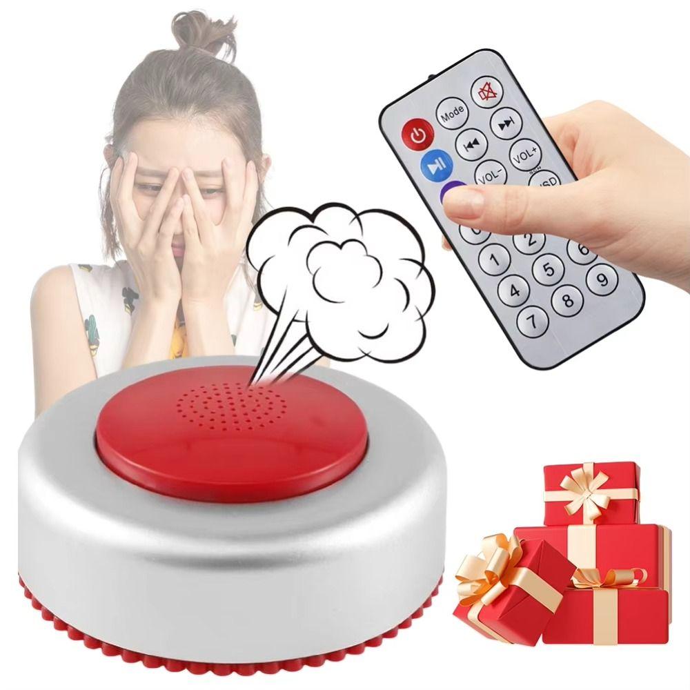 Office Humor Fart Machine Remote Controlled Farting Toys Portable Fart Noise Maker Kids Adults