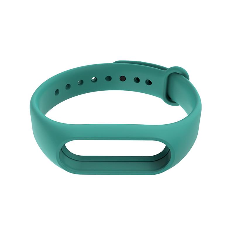 Mi Band 2 Ремешок для браслета Ремешок Miband Замена сплошного цвета силиконовый браслет