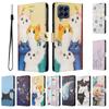 Милый кожаный чехол-книжка с рисунком для Samsung Galaxy M53 M33 M23 M13 M62 M52 M42 M32 M22 M12 M02 M10S Защитная крышка
