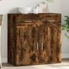 VidaXL Buffet, Sideboard with Drawers and Doors, Storage Furniture Living Room Sitting Room Interior, Modern, Oak 840524