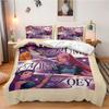 Постельное белье K-Pop Demon Hunters для фанатов, детей, машинная стирка, прочное, размеры кинг, квин, твин для K-pop девушек, домашний декор для спальни