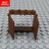 MOC Кубики Городской Дом Окно 1x2x3 1x2x2 30044 60607 Образовательные Собранные Строительные Блоки Модель Архитектура Детские Игрушки