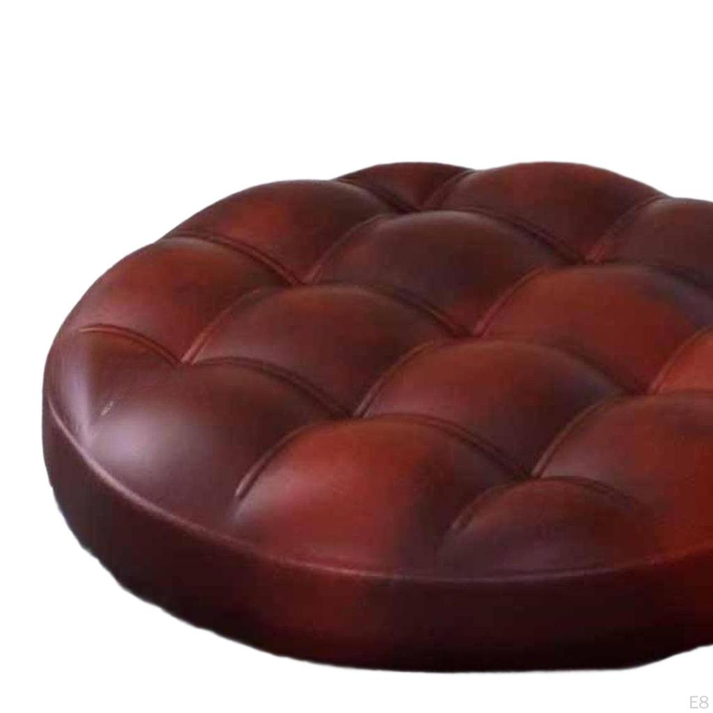 Bar Stool Cushion, Round Padded Waterproof Swivel Cushion for Home And Dining Room.