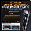 FNIRSI HS-02 Паяльник с регулируемой температурой DC 20V 100-450℃ Сварочная паяльная ремонтная станция PD 100W Портативный инструмент для ремонта