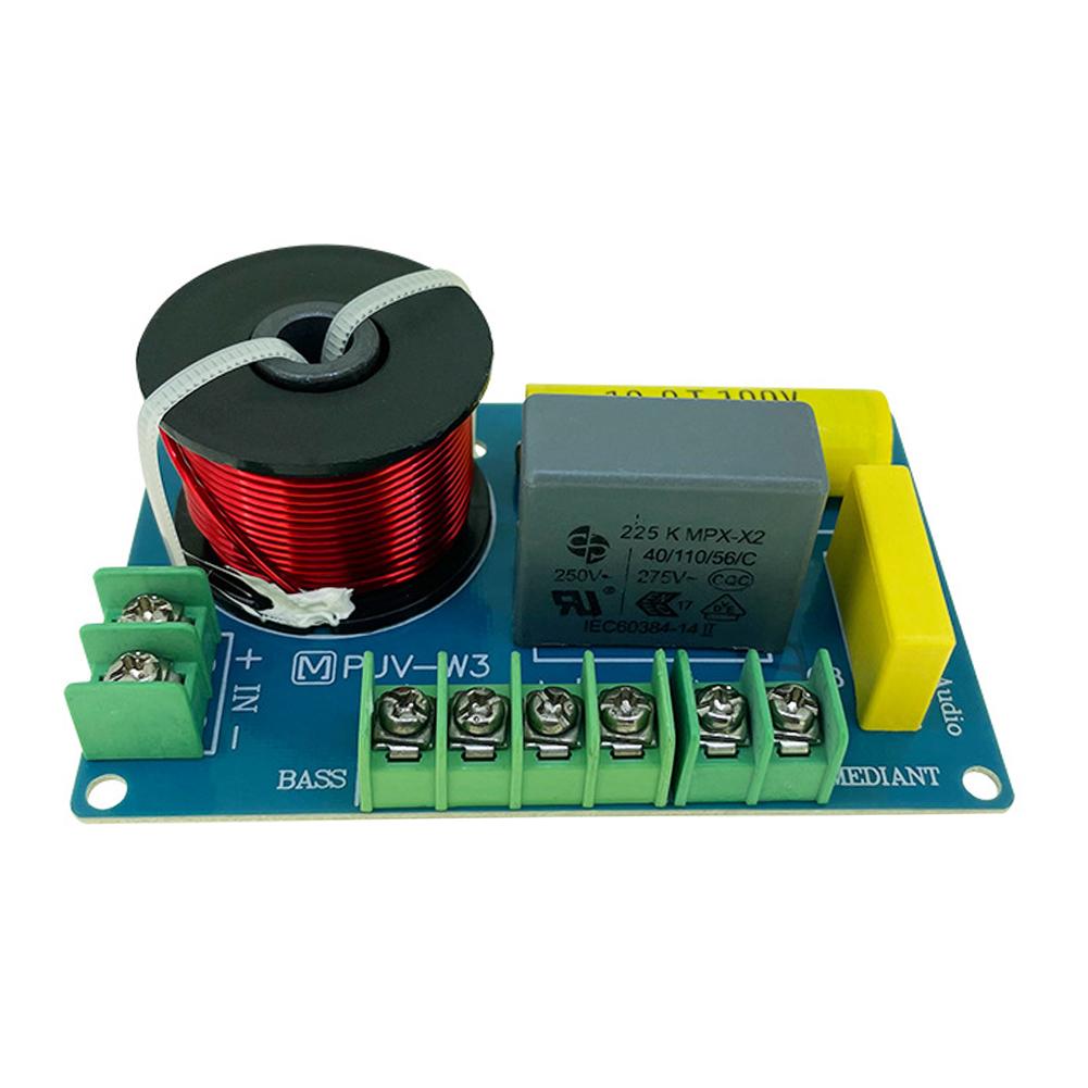 3-полосный Hi-Fi кроссоверный фильтр модуль MKP металлизированная пленочная аудио Hi-Fi фильтр печатная плата полочная акустика для 3,5/4/4,5-8 дюймовых динамиков