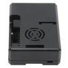 Корпус для 4-х плат Raspberry Pi Model B из АБС-пластика, система охлаждения для микрокомпьютера, с противоскользящим ковриком