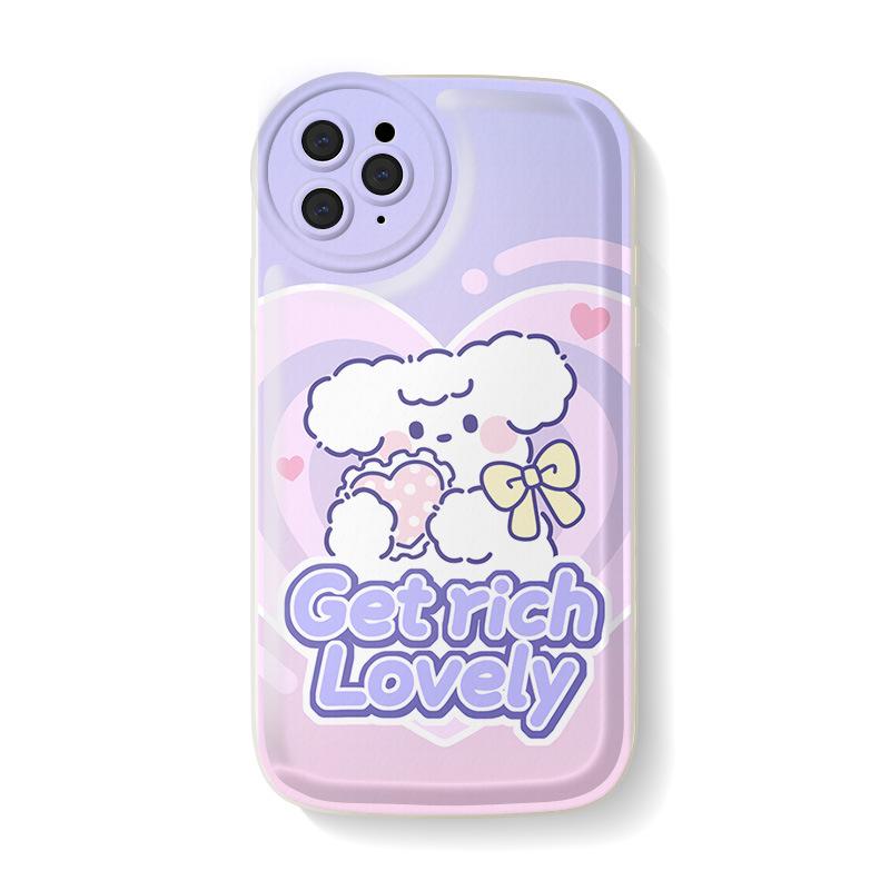 Чехол Zhitai iPhone 15/Huawei P60/Apple 15 - подходит для Air Cushion 12Pro/13 Cartoon OPPO