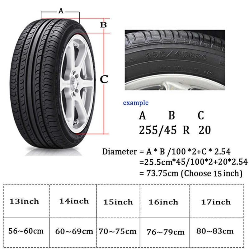 14" 15" дюймов 4WD 4x4 Чехол для запасного колеса из ПУ-кожи Для Suzuki Jimny Чехол-сумка для автомобильных шин Водонепроницаемый Пылезащитный аксессуары