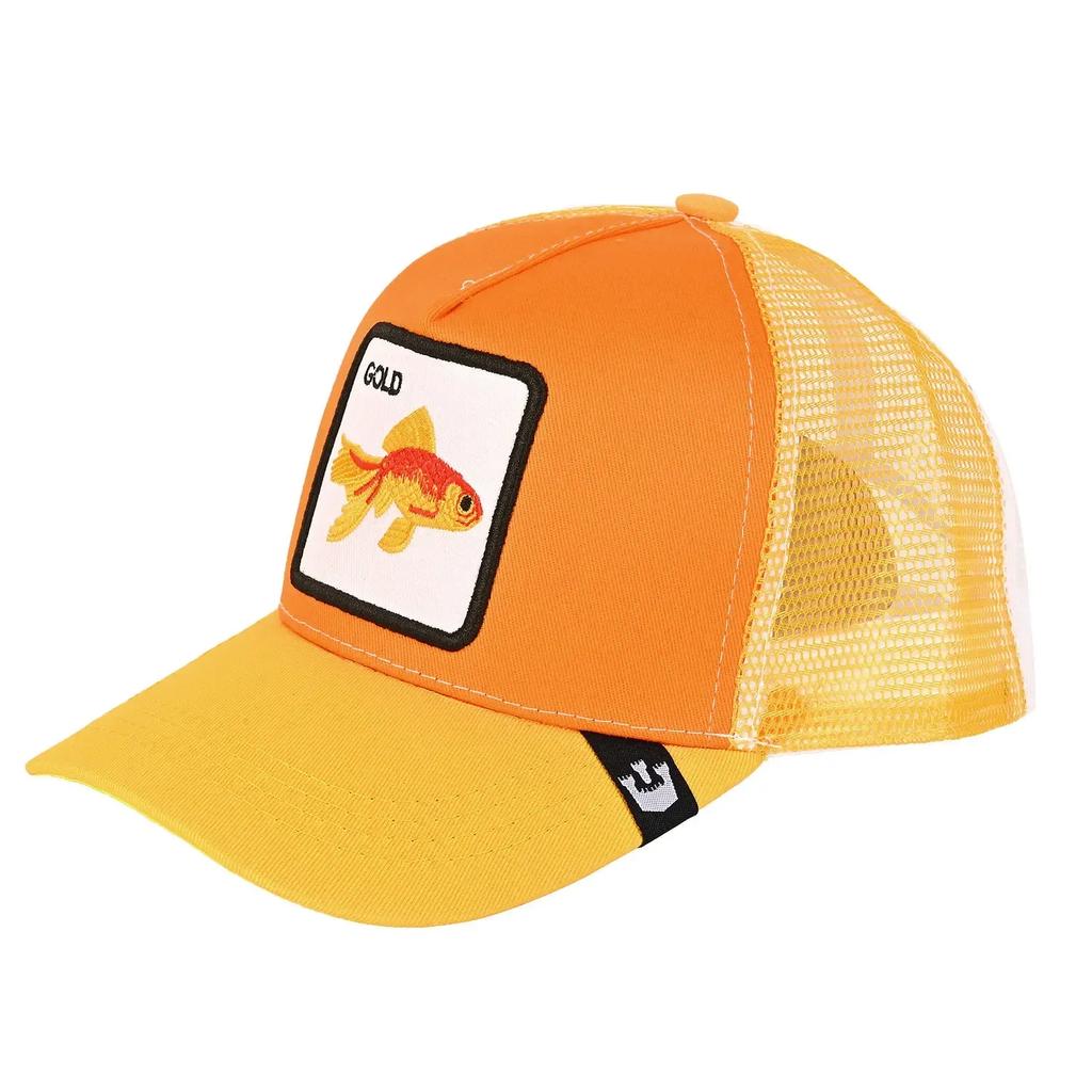 Бейсбольные кепки для мужчин и женщин Snapback в стиле хип-хоп с модной вышивкой животных, летние дышащие сетчатые кепки для дальнобойщиков, уличная одежда Bone