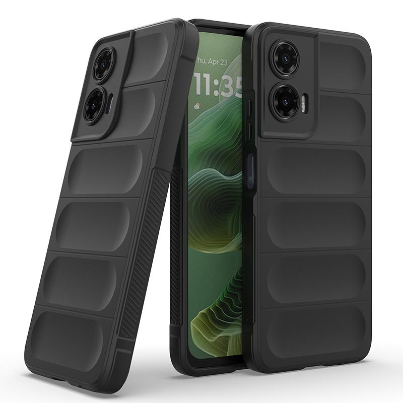 Мягкий на ощупь гибкий силиконовый чехол для Motorola Moto G35 G55 G75 G85 5G G05 G15 Power E15 защитный чехол Fundas Coque