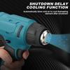 1000W 550L/min Cordless Power Tool  Heat Guns Electric Hot Air Guns Dryer for Soldering Shrink Wrapping Tools For 18V Battery