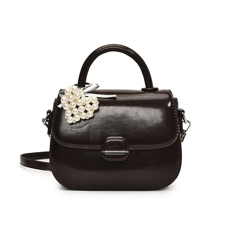 Premium Texture Retro Bag Women's 2025 New Fashion Versatile Messenger Bag Super Fire Portable Small Square Bag Small Bag