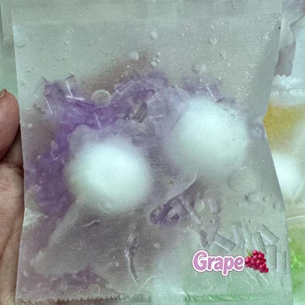 Handmade Sensory Dumpling Squishy Crunch Sound Fidget Squeeze Bag Desktop Gift