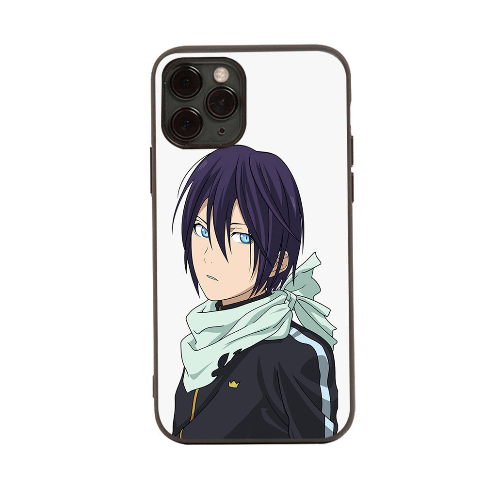 Чехол WD25 Noragami Yato Anime Black Sofe для Samsung Note 20 Lite S24 Ultra S23 A03 A05 A06 A11 A71 A15 A16 A13 A24 A25 A33 A52 A53 A50 M55 M35 Plus