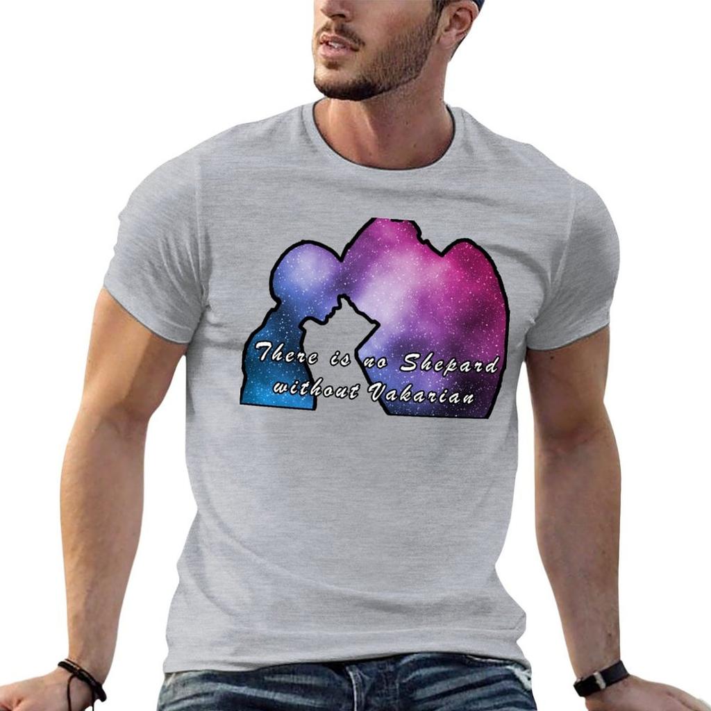 Mass Effect Femshep Garrus There Is No Shepard Without Vakarian Tshirt Shirts Graphic Graphics Unisexs Tshirts