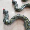 Fun Halloween Scary Prank Props Inflatable Golden Python Toy Fake Snake Party Ghost House Yard Inflatable Horror Decorations