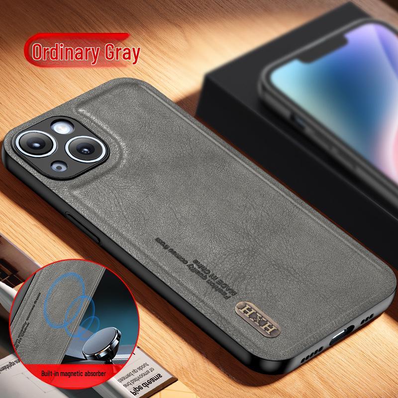 Совместимый чехол из матовой кожи Antique для Huawei X8C, Y72, Honor 90, X9C, X6B, 200 Lite