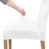White Elastic Chair Cover [21F]