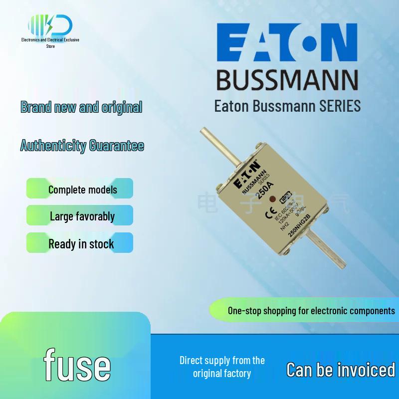 Eaton Bussmann Fuse Models: 250NHG2B, 300NHG2B, 315NHG2B, 400NHG2B.