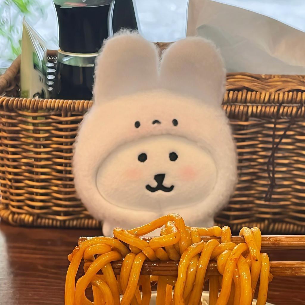 The New Best-selling Bag Pendant Head Cover Is Cute and Adorable Featuring A Plush Cartoon Character Keychain Decoration