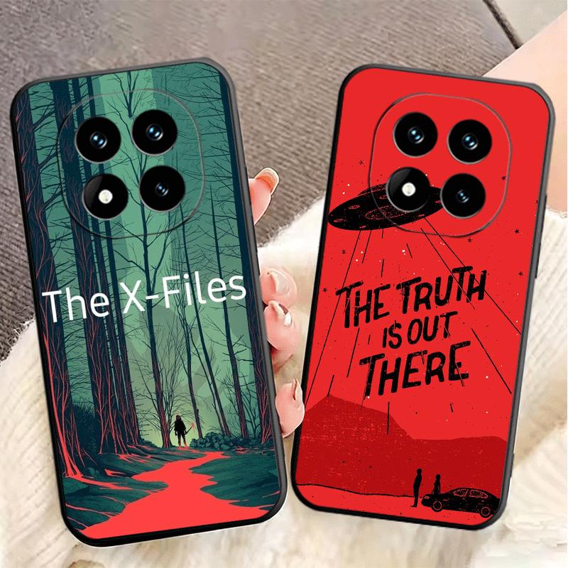 The X Files I Want to Believe Soft Phone Case for Xiaomi Redmi Note 12 13 14 15 Pro Plus 11 12S 11S 11T 10 4G Black Cover Back S